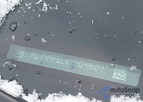 2024 Chevrolet Trailblazer Fwd Lt из США, поврежденный, VIN KL79MPSL4RB091669